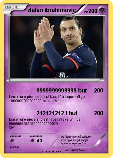 Pokemon zlatan ibrahimovic