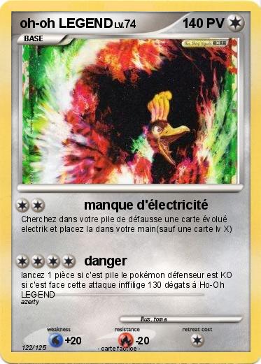 Pokemon oh-oh LEGEND