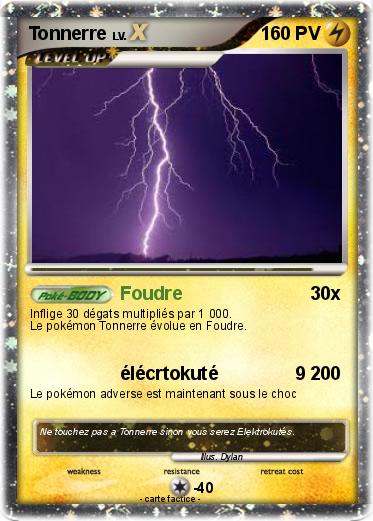 Pokemon Tonnerre