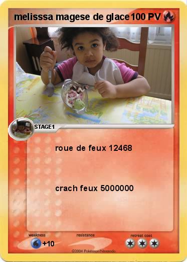 Pokemon melisssa magese de glace