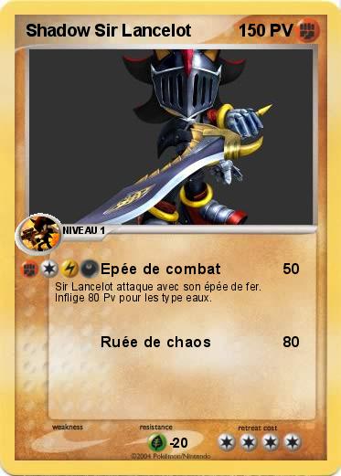 Pokemon Shadow Sir Lancelot 