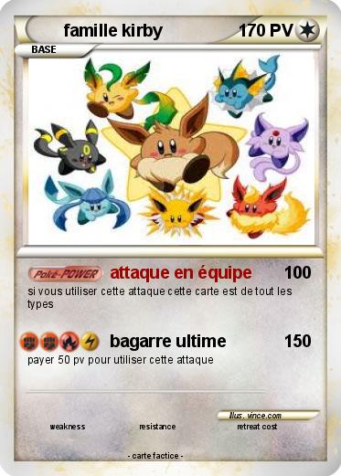 Pokemon famille kirby