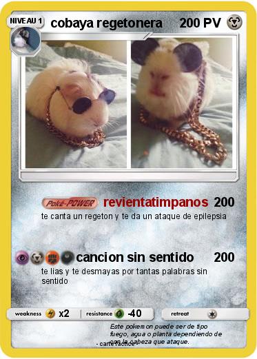 Pokemon cobaya regetonera