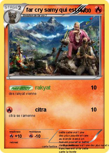Pokemon far cry samy qui est nul