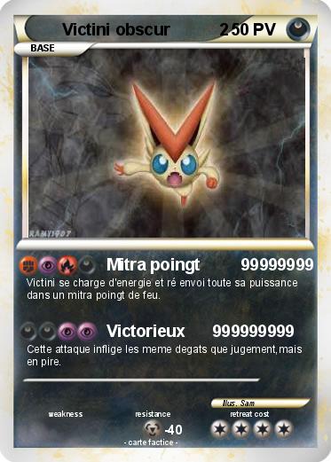 Pokemon Victini obscur           2