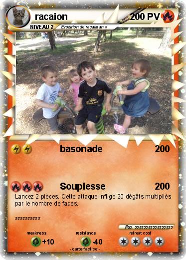 Pokemon racaion