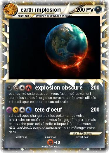 Pokemon earth implosion