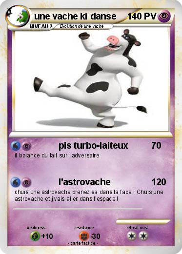 Pokemon une vache ki danse