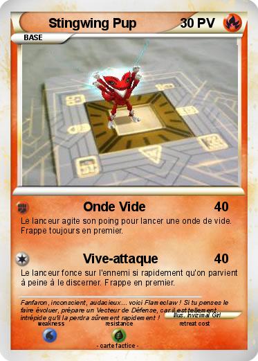 Pokemon Stingwing Pup