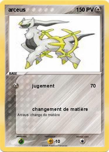 Pokemon arceus