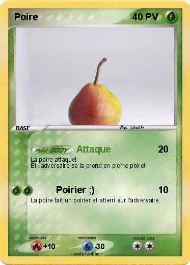 Pokemon Poire