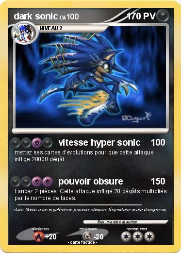 Pokemon dark sonic