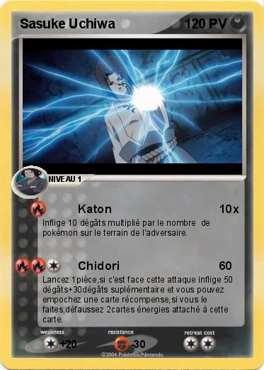 Pokemon Sasuke Uchiwa