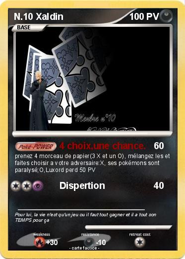 Pokemon N.10 Xaldin