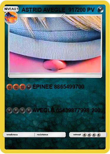 Pokemon ASTRID AVEGLE  917