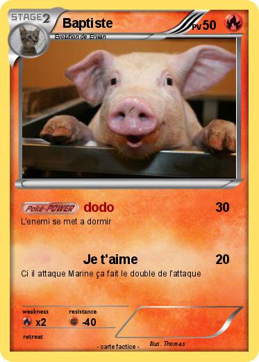Pokemon Baptiste