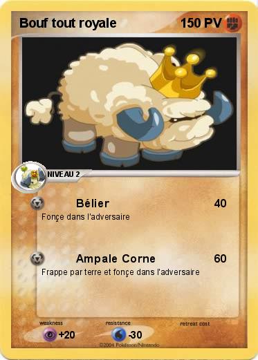 Pokemon Bouf tout royale 