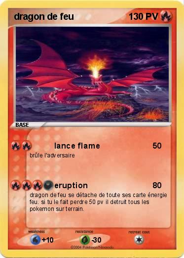 Pokemon dragon de feu