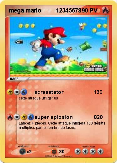 Pokemon mega mario         12345678