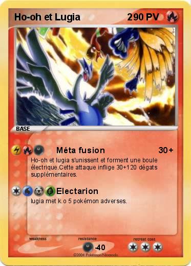 Pokemon Ho-oh et Lugia                  2 