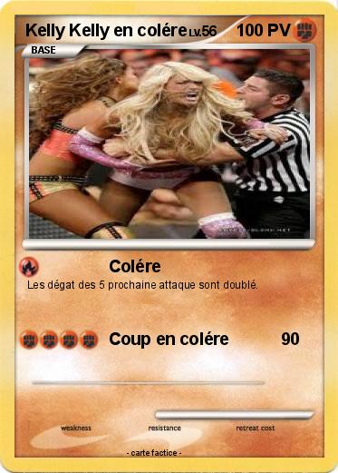 Pokemon Kelly Kelly en colére