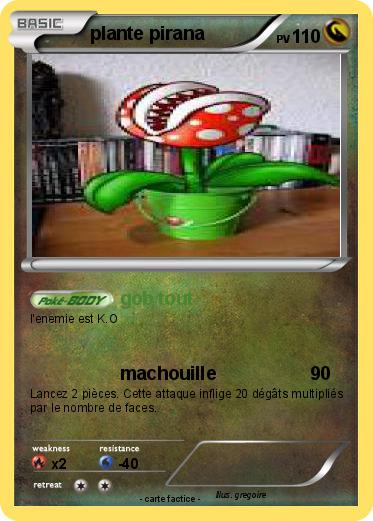 Pokemon plante pirana