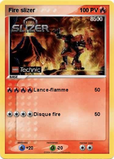 Pokemon Fire slizer