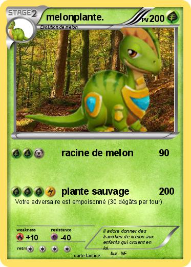 Pokemon melonplante.