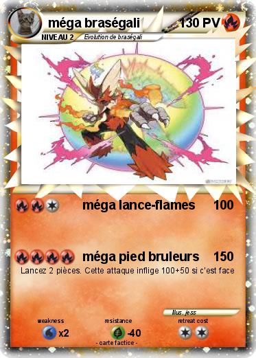 Pokemon méga braségali