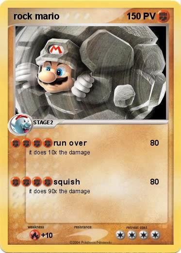 Pokemon rock mario