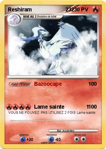 Pokemon Reshiram                       232