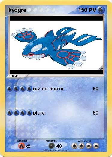 Pokemon kyogre
