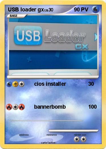 Pokemon USB loader gx