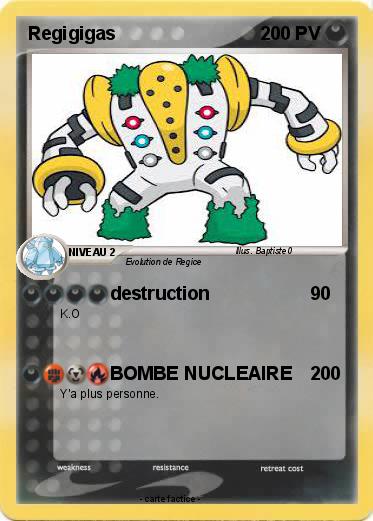 Pokemon Regigigas