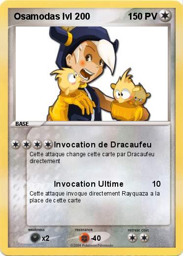 Pokemon Osamodas lvl 200