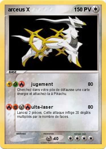 Pokemon arceus X