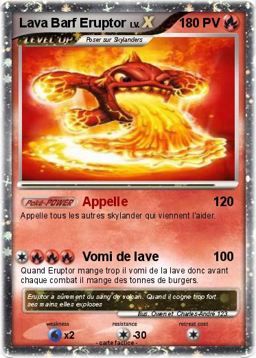 Pokemon Lava Barf Eruptor