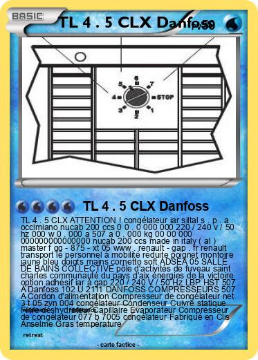 Pokemon TL 4 . 5 CLX Danfoss