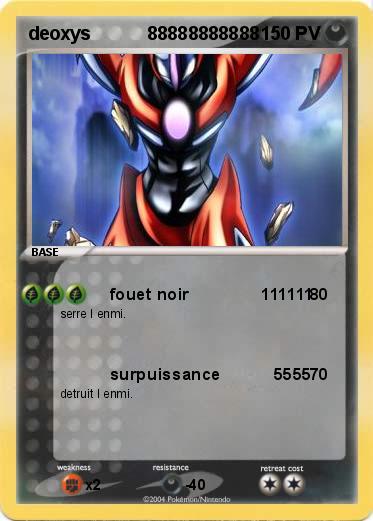 Pokemon deoxys           88888888888