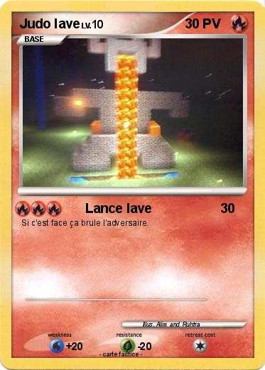 Pokemon Judo lave
