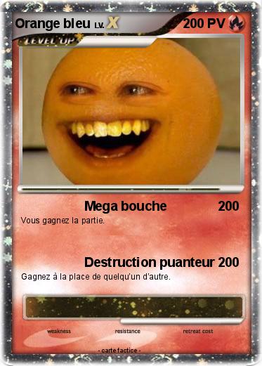 Pokemon Orange bleu
