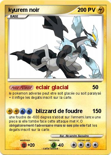 Pokemon kyurem noir