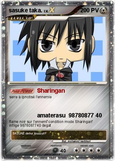 Pokemon sasuke taka.