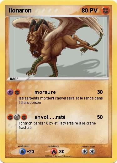 Pokemon lionaron