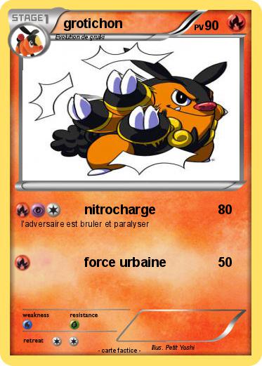 Pokemon grotichon