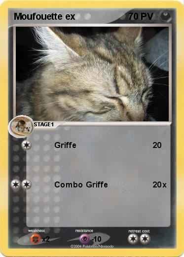 Pokemon Moufouette ex