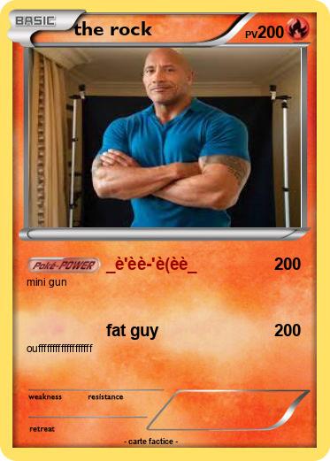Pokemon the rock