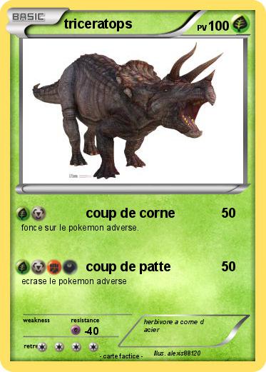 Pokemon triceratops