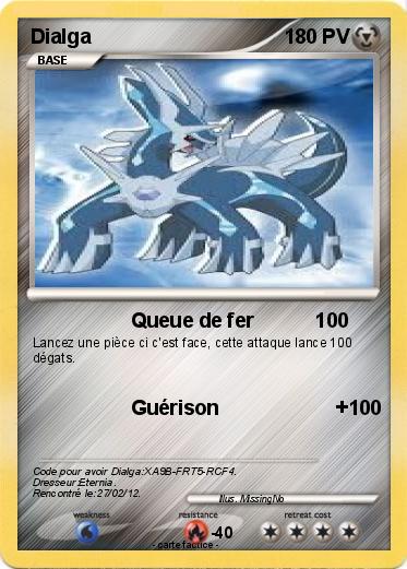 Pokemon Dialga