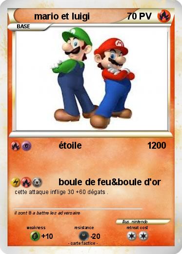 Pokemon mario et luigi